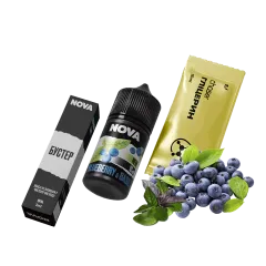 Набір для самозамішування Chaser Nova Blueberry&Basil Ultra (Чорниця Базилік, 50 мг, 30 мл)