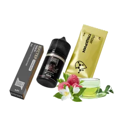 Набор для самозамеса Chaser Black Jasmine Raz Tea Ultra (Жасмин Малина Чай, 65 мг, 30 мл)