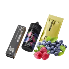 Набор для самозамеса Chaser Lux Blueberry Raspberry (Черника Малина, 50 мг, 30 мл)