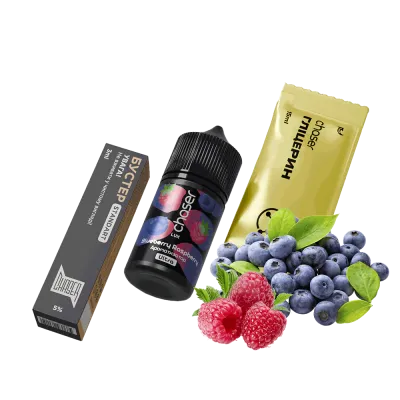 Набір для самозамішування Chaser Lux Blueberry Raspberry (Чорниця Малина, 50 мг, 30 мл)