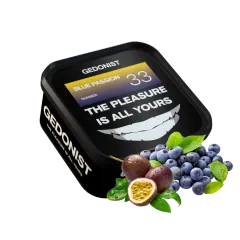 Табак Gedonist №33 Blue Passion (Блю Пешн, 200 г)