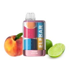 Elf Bar TE6000 Peach Lime (Персик Лайм) Одноразовый POD