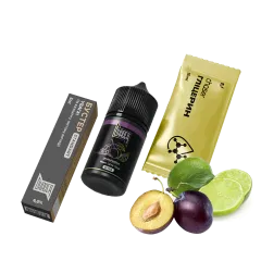 Набор для самозамеса Chaser Black Sour Plum Lime Ultra (Кислая слива, 65 мг, 30 мл)