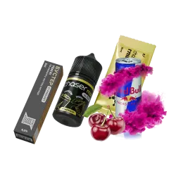 Набір для самозамішування Chaser Mix Energy Cherry Ultra (Вишневий Енергетик, 65 мг, 30 мл) Набір для самозамішування Chaser Mix Energy Cherry Ultra (Вишневий Енергетик, 65 мг, 30 мл)
