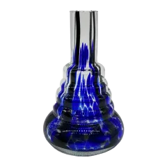 Колба для кальяна Amy Mini Blue (Синий с разводами, без крепления)