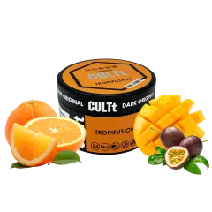 Табак CULTt Strong DS54 Tropifusion (Манго Маракуйя Апельсин Грейпфрут, 100 г)