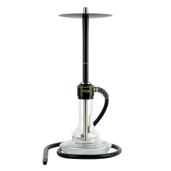 Кальян Oduman Nova Clear Glass Black Body (Чёрный, полный комплект)