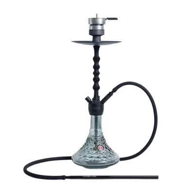 Кальян Amy Deluxe 072.01 PSMBK-BK (чёрный, полный комплект)