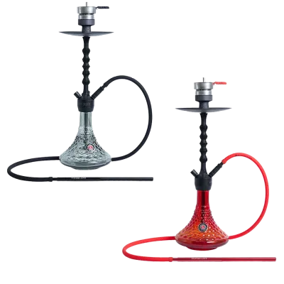 Кальян Amy Deluxe 072.01 PSMBK-BK (чёрный, полный комплект)
