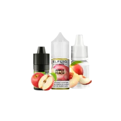Набір для самозамішування Elfliq Apple Peach (Яблуко Персик, 50 мг, 30 мл) Набір для самозамішування Elfliq Apple Peach (Яблуко Персик, 50 мг, 30 мл)