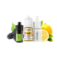 Набор для самозамеса Elfliq Blackberry Lemon (Черника Лимон, 50 мг, 30 мл)