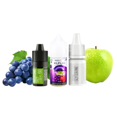 Набор для самозамеса Elfliq Grape Apple (Виноград Яблоко, 50 мг, 30 мл)