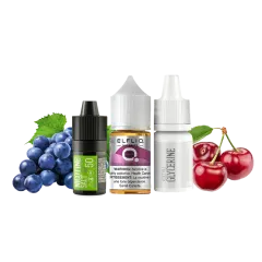 Набор для самозамеса Elfliq Grape Cherry (Виноград Вишня, 50 мг, 30 мл)