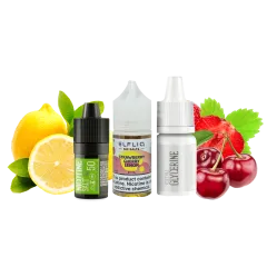 Набор для самозамеса Elfliq Strawberry Cherry Lemon (Клубника Вишня Лимон, 50 мг, 30 мл)