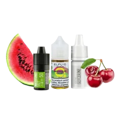 Набор для самозамеса Elfliq Watermelon Cherry (Арбуз Вишня, 50 мг, 30 мл) Набор для самозамеса Elfliq Watermelon Cherry (Арбуз Вишня, 50 мг, 30 мл)