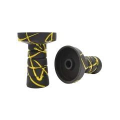 Глиняная чаша Gusto Bowls Harmony Black Glaze Yellow (жёлтая поливка) Глиняная чаша Gusto Bowls Harmony Black Glaze Yellow (жёлтая поливка)