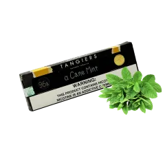 Табак Tangiers Burley №96а Cane Mint Alpha (Кейн Минт Альфа, 100 г) Чёрная упаковка