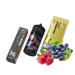 Набор для самозамеса Chaser Lux Blueberry Raspberry Ultra (Черника Малина, 65 мг, 30 мл)