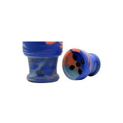 Глиняная чаша Lavart Nedra Alcedo (оранжевый с синим)