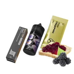 Набор для самозамеса Chaser Lux Blackberry Toast Limited (Тост с ежевикой, 50 мг, 30 мл)