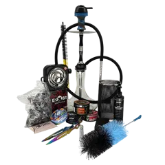 Набір Sky Hookah Vertigo Simple Black - кальян, аксесуари, тютюн Набір Sky Hookah Vertigo Simple Black - кальян, аксесуари, тютюн