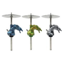 Кальян 2x2 Hookah Dragonborn Black Silver (черно-серебристый, базовый комплект)