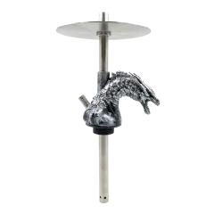 Кальян 2x2 Hookah Dragonborn Black Silver (черно-серебристый, базовый комплект)