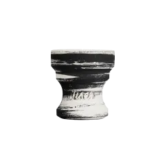 Глиняная чаша Tiaga Flash Light Black White (Чёрно-белый) Глиняная чаша Tiaga Flash Light Black White (Чёрно-белый)