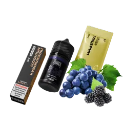 Набор для самозамеса Chaser Black Grape Blackberry Limited (Виноград Ежевика, 50 мг, 30 мл)