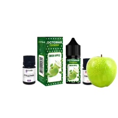 Набор для самозамеса Octobar Fresh & Sour HARD Green Apple (Зелёное Яблоко, 65 мг, 30 мл)