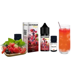 Набор для самозамеса Octobar Prime Berry Juice (Малина Красная Смородин, 50 мг, 30 мл) Набор для самозамеса Octobar Prime Berry Juice (Малина Красная Смородин, 50 мг, 30 мл)