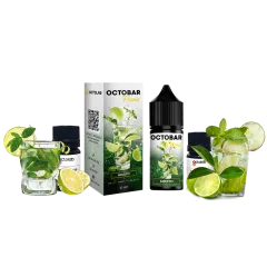Набір для самозамішування Octobar Prime HARD Mojito (Мохіто, 65 мг, 30 мл) Набір для самозамішування Octobar Prime HARD Mojito (Мохіто, 65 мг, 30 мл)