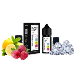 Набор для самозамеса Black Limit Salt Rasp Lemon Ice (Малина Лимон Лёд, 50 мг, 30 мл)