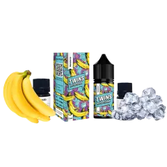 Набор для самозамеса Twins HARD Banana Ice (Банан Лёд, 65 мг, 30 мл)