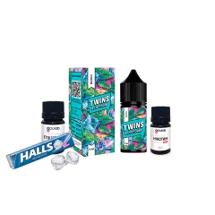 Набор для самозамеса Twins HARD Menthol (Ментол, 65 мг, 30 мл)