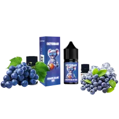 Набор для самозамеса Octobar NFT Grape Blue Ice (Виноград Лёд, 50 мг, 10 мл)