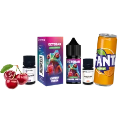 Набор для самозамеса Octobar NFT Cherry Fanta Limited Edition (Вишнёвая Фанта, 50 мг, 30 мл)