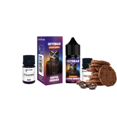 Набор для самозамеса Octobar NFT Coffee Cookies Limited Edition (Кофе Печенье, 50 мг, 30 мл) Набор для самозамеса Octobar NFT Coffee Cookies Limited Edition (Кофе Печенье, 50 мг, 30 мл)