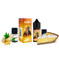 Набор для самозамеса Octobar NFT Lemon Ginger Cake Limited Edition (Лимонно-Имбирный Пирог, 50 мг, 30 мл)