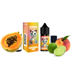 Набір для самозамішування Octobar NFT HARD Peach Papaya Lime (Персик Папайя Лайм, 65 мг, 30 мл)