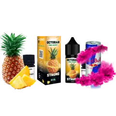 Набір для самозамішування Octobar Strong Pine Energy (Ананас Енергетик, 50 мг, 30 мл)