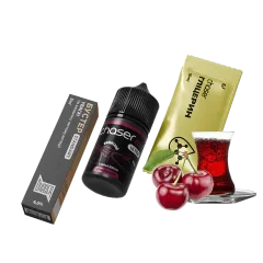 Набор для самозамеса Chaser Mix Вишневый Чай Limited (65 мг, 30 мл)