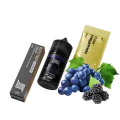 Набір для самозамішування Chaser Black Grape Blackberry Limited (Виноград Ожина, 65 мг, 30 мл)