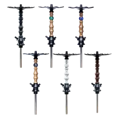 Кальян Karma 1.2 Walnut Blue Sky (блакитний, базовий комплект)