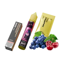 Набор для самозамеса Chaser Beat Grape Cherry (Виноград Вишня, 50 мг, 30 мл)