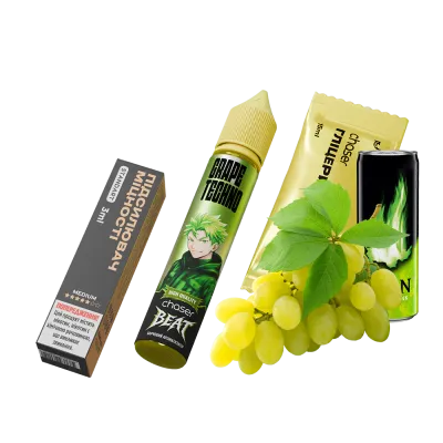 Набор для самозамеса Chaser Beat Grape Techno (Виноградный Энергетик, 50 мг, 30 мл)