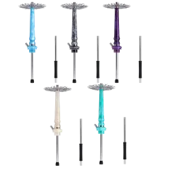 Кальян Tiaga Astra Crystal Purple (фіолетовий, базовий комплект)