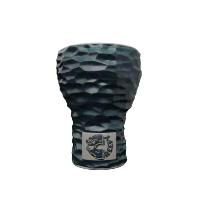 Глиняна чаша Creepy x UNLTD Turkish Melon Berry (Бірюзово-фіолетовий)