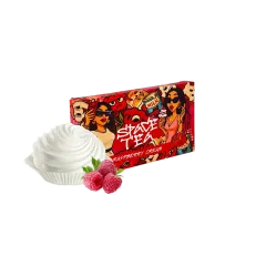 Кальянная чайная смесь Space Tea Raspberry Cream (Малина Сливки, 40 г)
