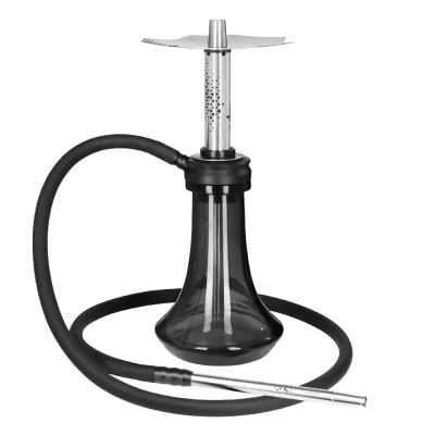 Кальян Embery MiniMONO 3.1 Silver Black (металлик, базовый комплект)